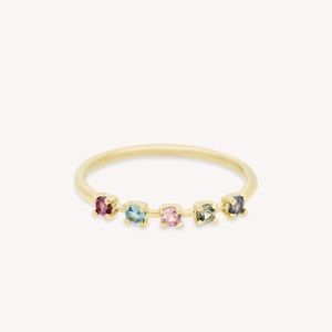 Stone and Strand 14k Gold Unicorn Gemstone Ring 6